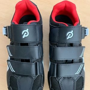 Peloton Cycling Road Shoes with Cleats Size 37 US6